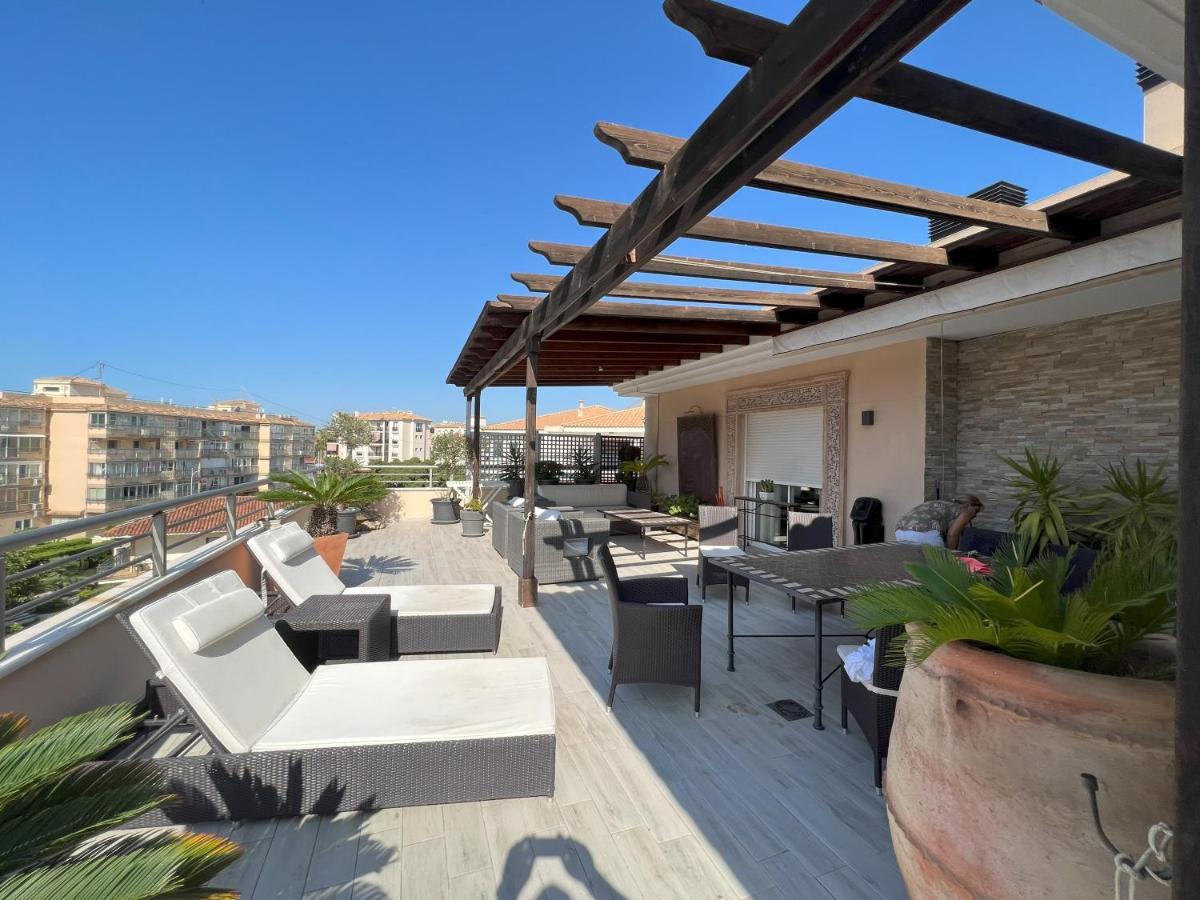 Penthouse - Residence La Mina - Albir Avec Wifi Gratuit El Albir Luaran gambar