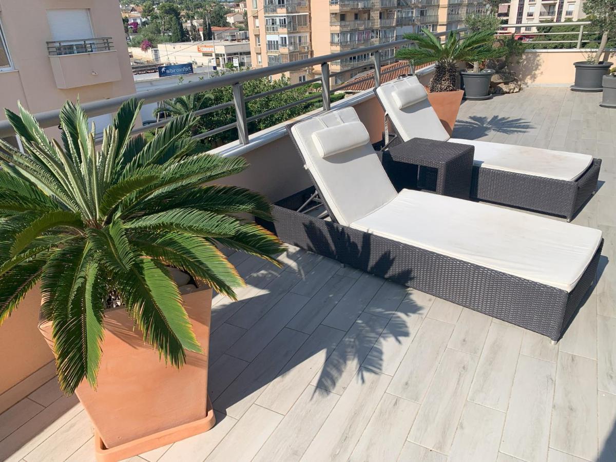 Penthouse - Residence La Mina - Albir Avec Wifi Gratuit El Albir Luaran gambar
