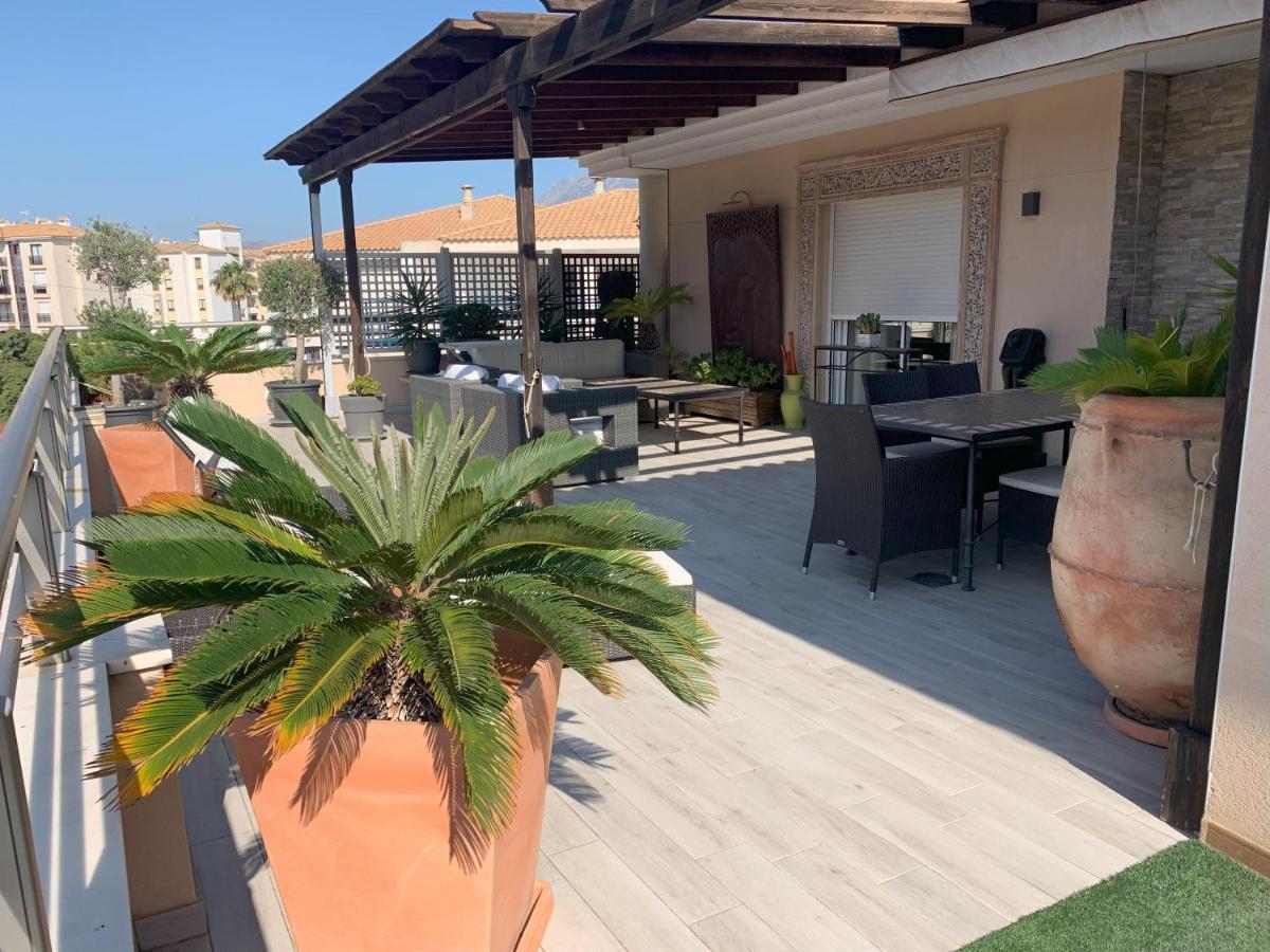 Penthouse - Residence La Mina - Albir Avec Wifi Gratuit El Albir Luaran gambar