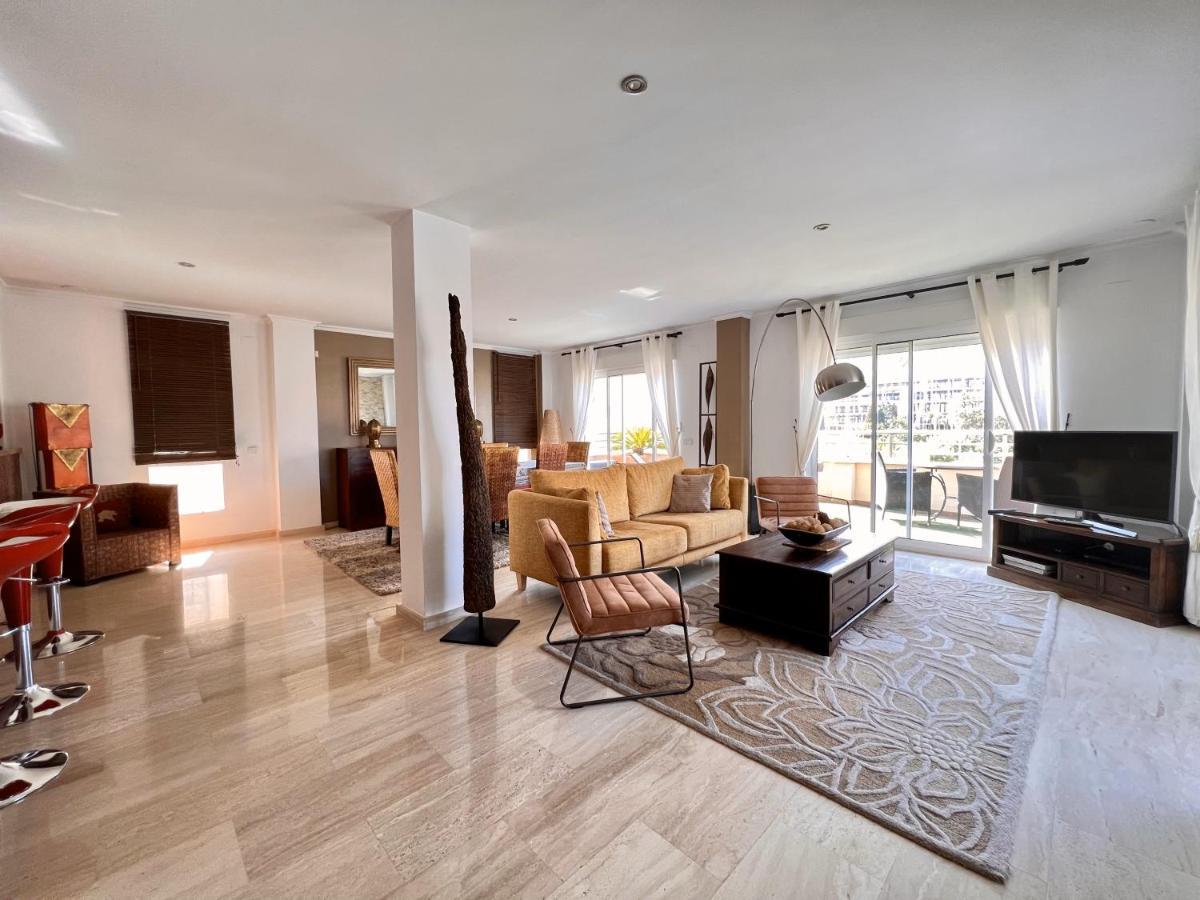 Penthouse - Residence La Mina - Albir Avec Wifi Gratuit El Albir Luaran gambar