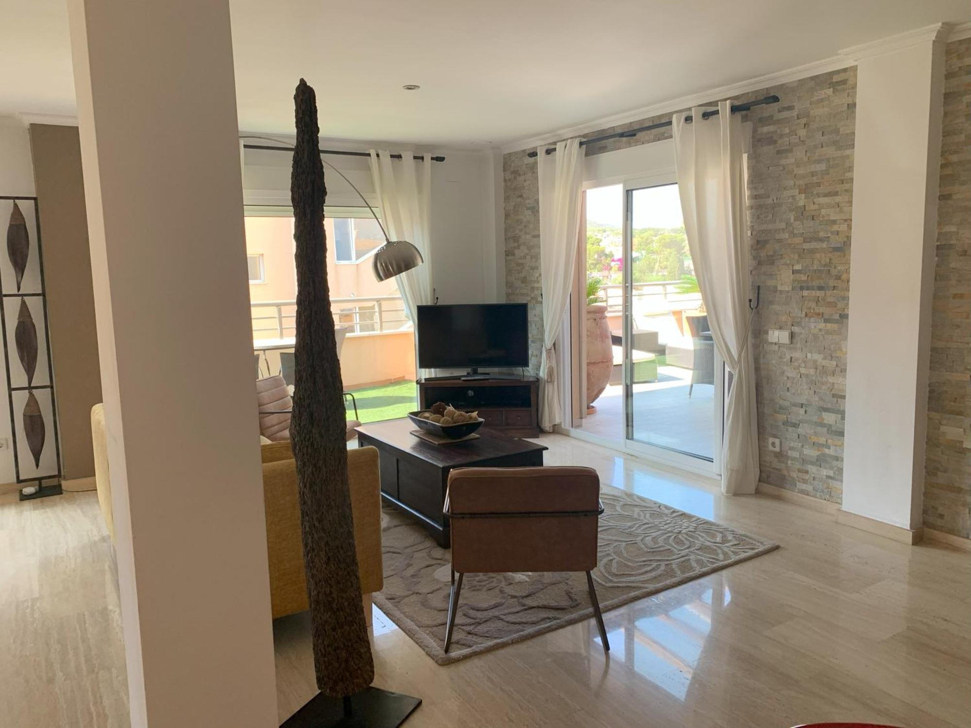 Penthouse - Residence La Mina - Albir Avec Wifi Gratuit El Albir Luaran gambar