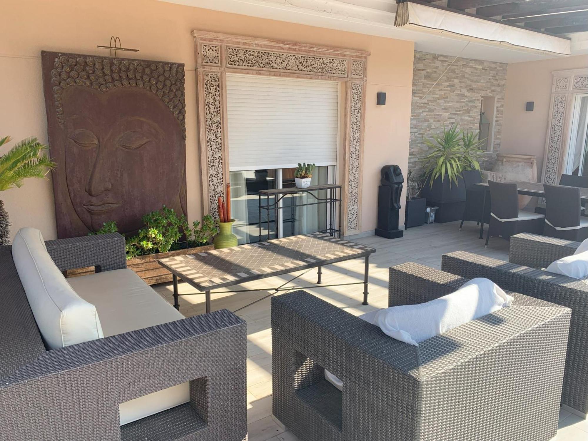 Penthouse - Residence La Mina - Albir Avec Wifi Gratuit El Albir Luaran gambar